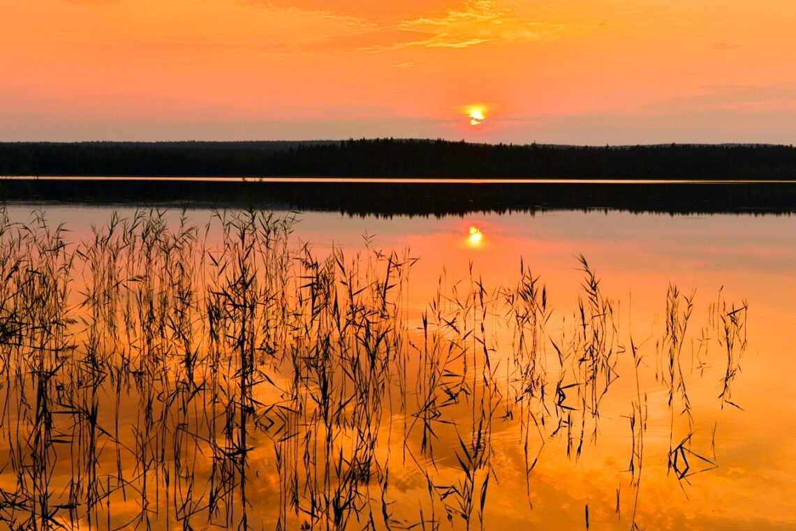 Vindeln lake - Sweden