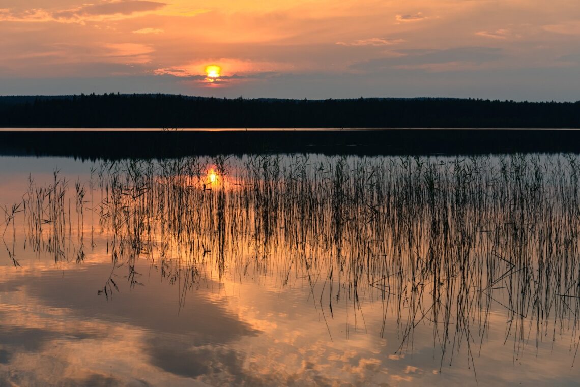 Vindeln lake - Sweden